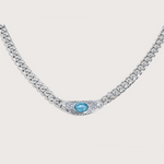 Bella Necklace in Silver - Cadena Jewellery