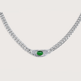 Bella Necklace in Silver - Cadena Jewellery