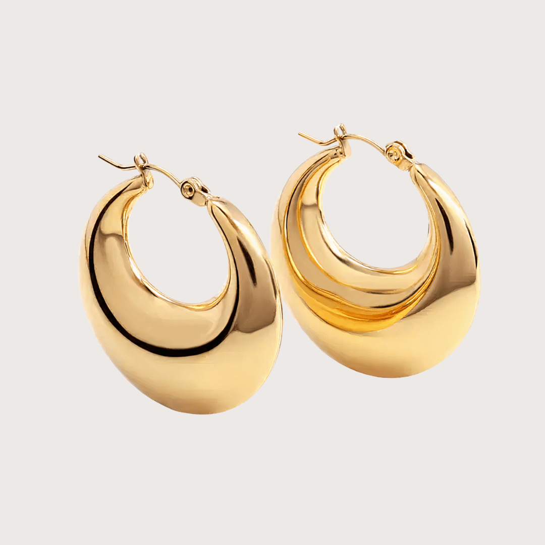 Crescent Earrings - Cadena Jewellery
