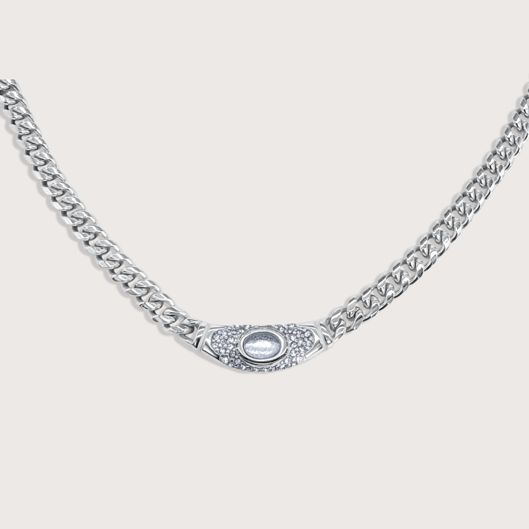Bella Necklace in Silver - Cadena Jewellery