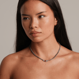 Bella Necklace in Silver - Raena Stones