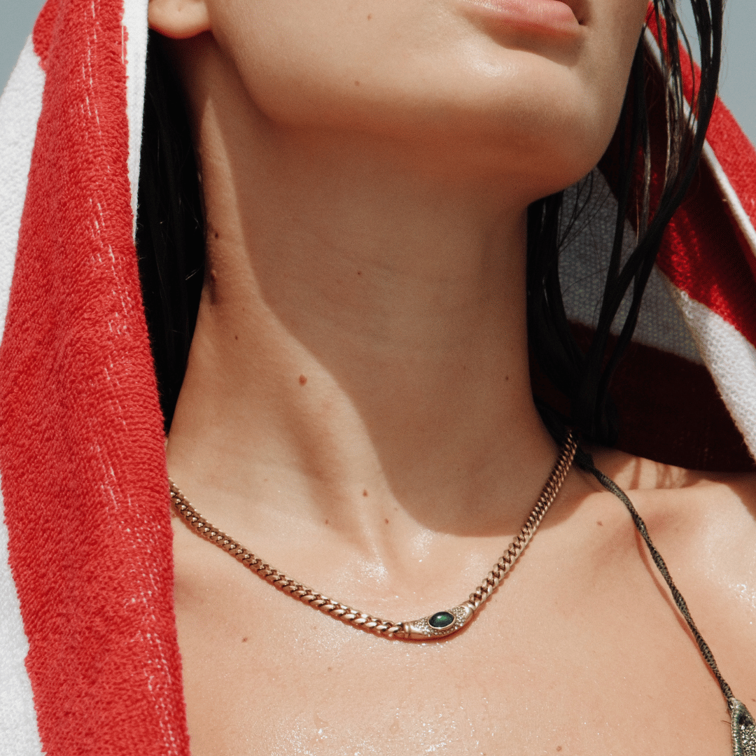 Bella Necklace in Gold - Cadena Jewellery