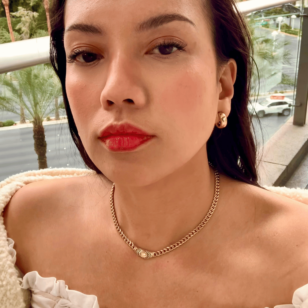 Bella Necklace in Gold - Cadena Jewellery