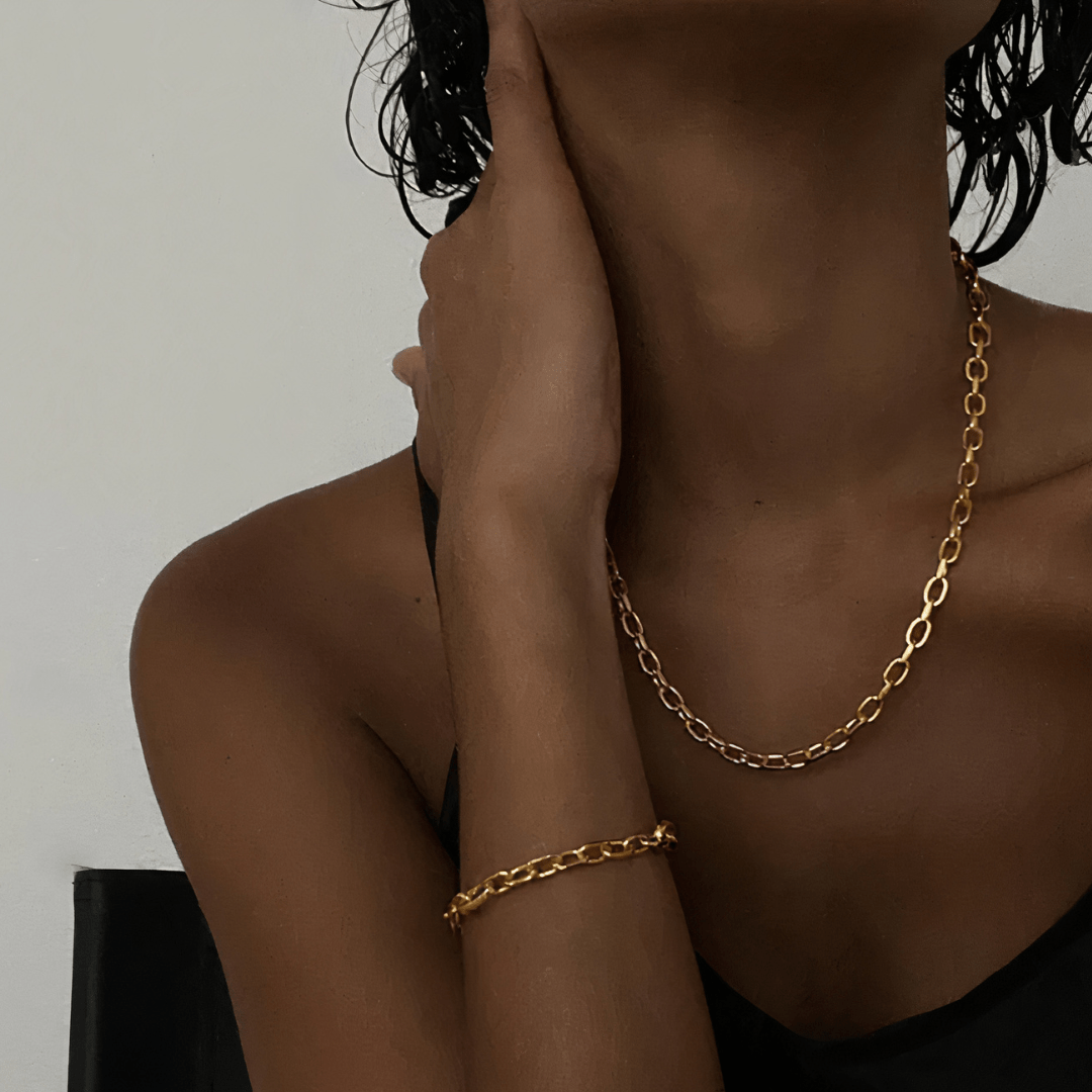 Paperclip Necklace - Cadena Jewellery