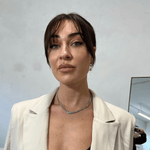 Bella Necklace in Silver - Cadena Jewellery