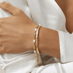 Hammered Bangle - Cadena Jewellery