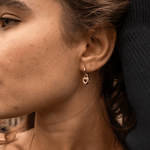 Bella Heart Drop Earrings - Cadena Jewellery