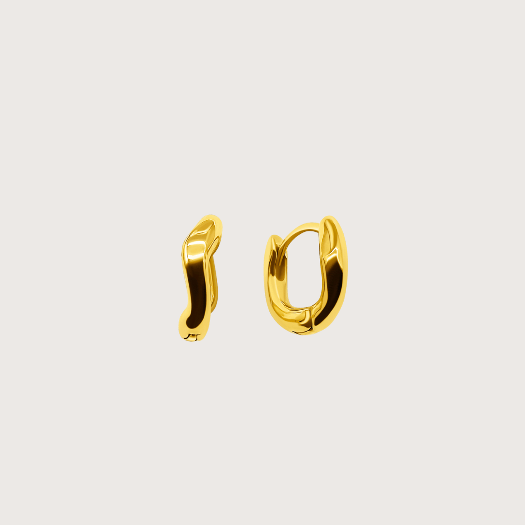 Wave Huggies - Cadena Jewellery