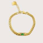 ‍Free Bella Bracelet in Gold - Raena Stones