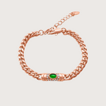 Bella Bracelet in Rose Gold - Raena Stones