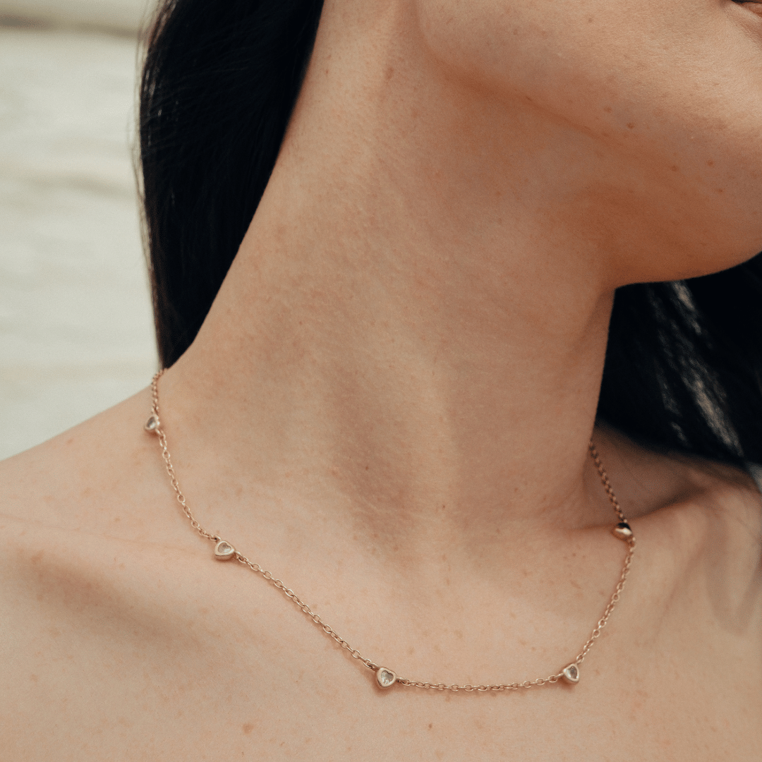Mithra Heart Necklace - Cadena Jewellery