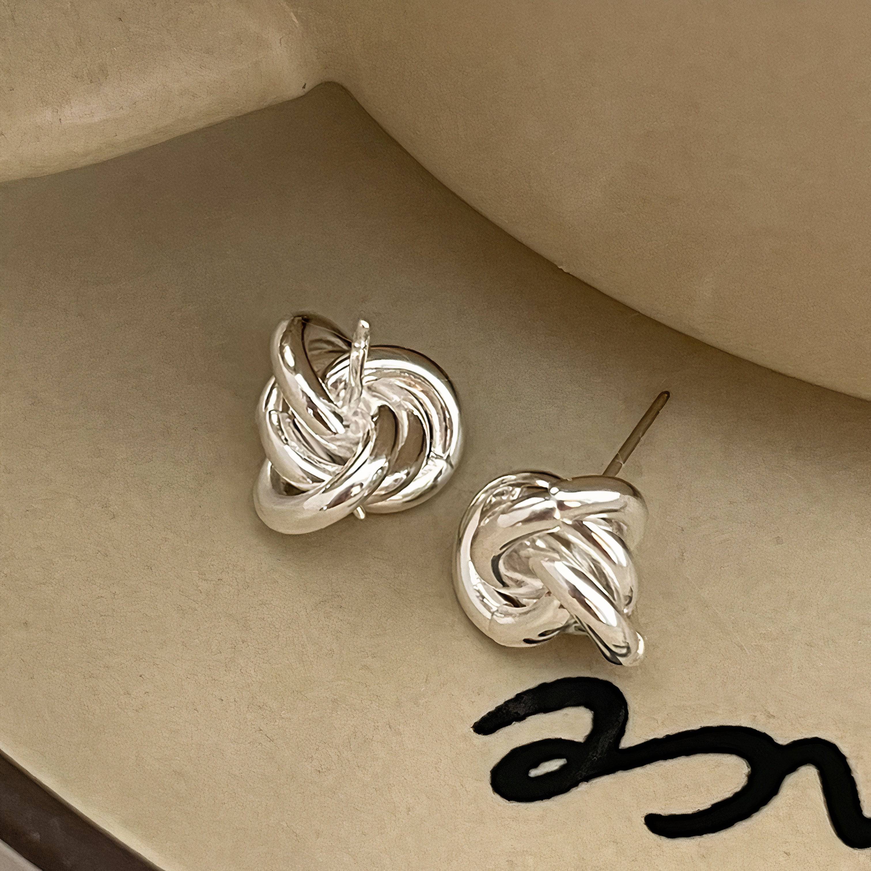 Timeless Knot Earrings - Cadena Jewellery