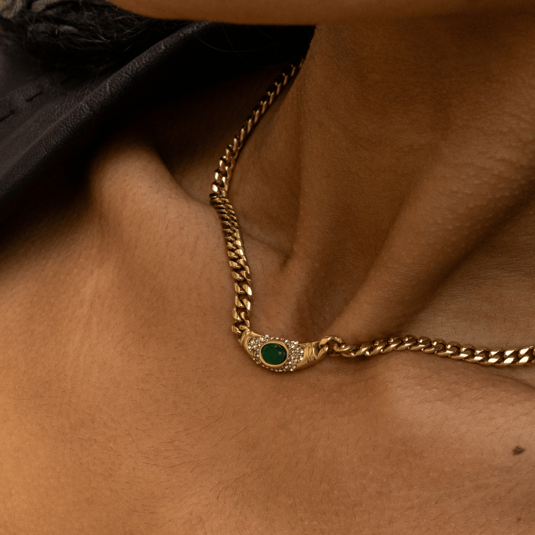 Bella Necklace in Gold - Cadena Jewellery