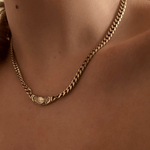 Bella Necklace in Gold - Cadena Jewellery