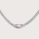 Bella Necklace Rose Quartz - Cadena Jewellery