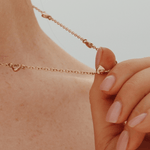 Mithra Heart Necklace - Cadena Jewellery