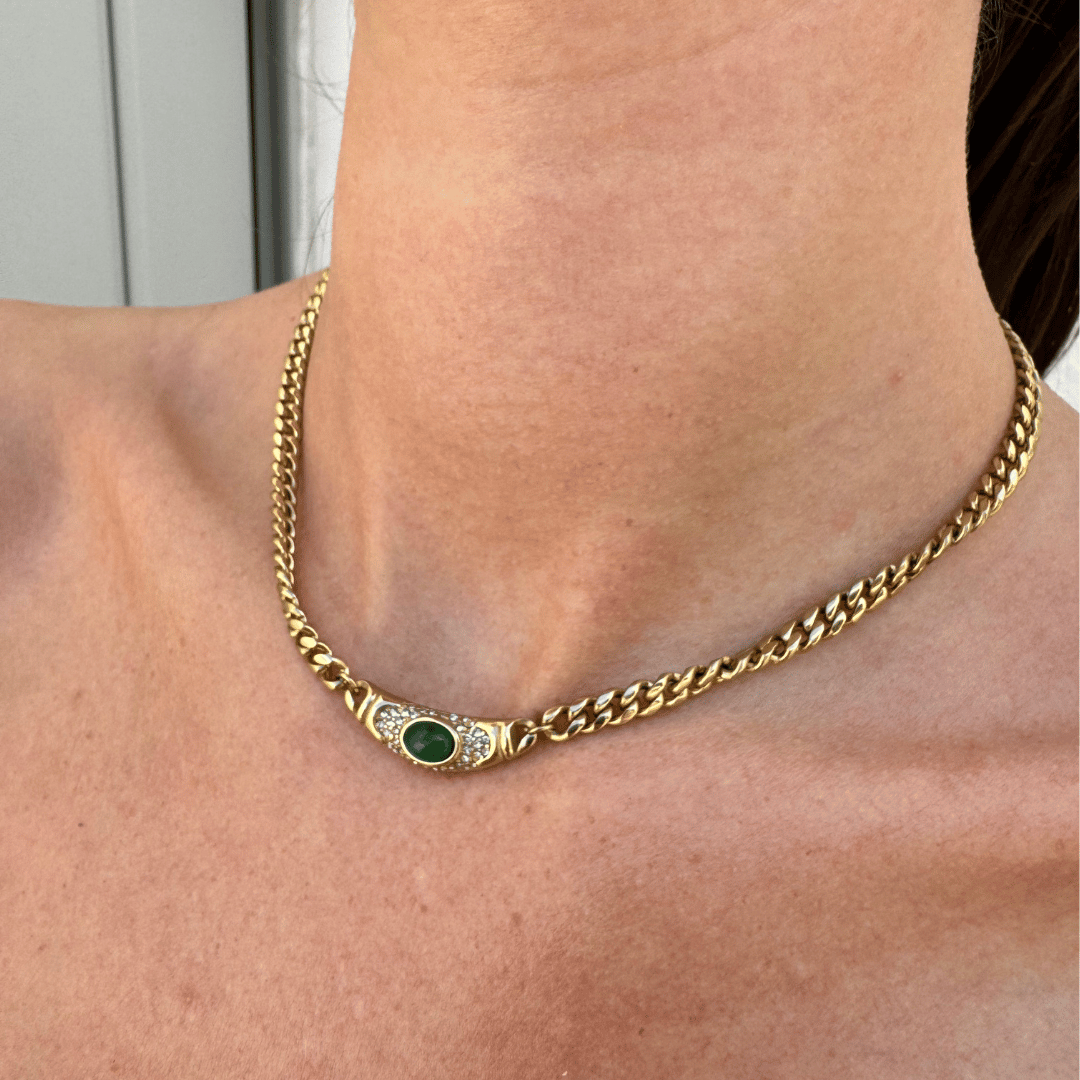 Bella Necklace in Gold - Cadena Jewellery