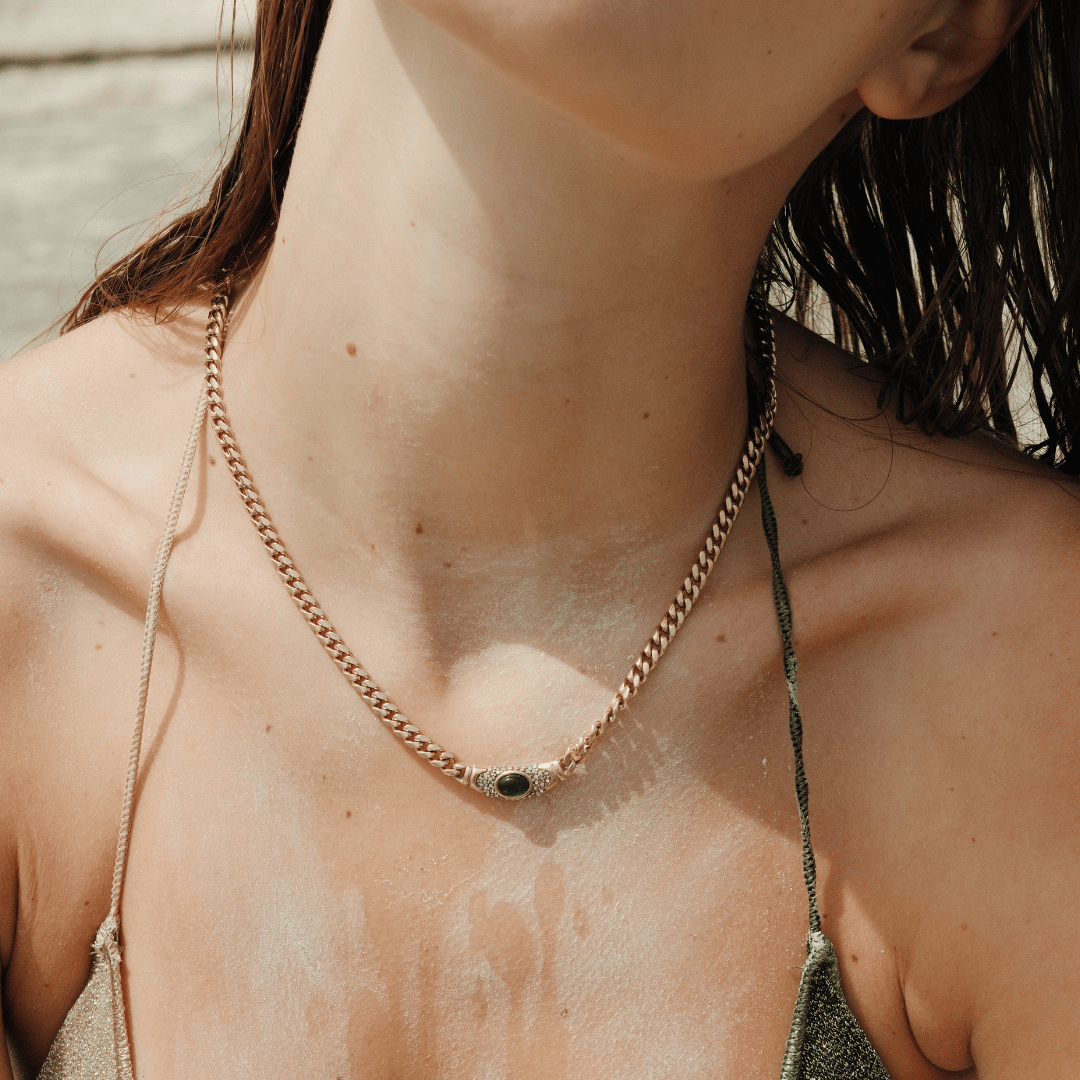 Bella Necklace in Gold - Cadena Jewellery