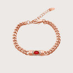 Bella Bracelet in Rose Gold - Raena Stones