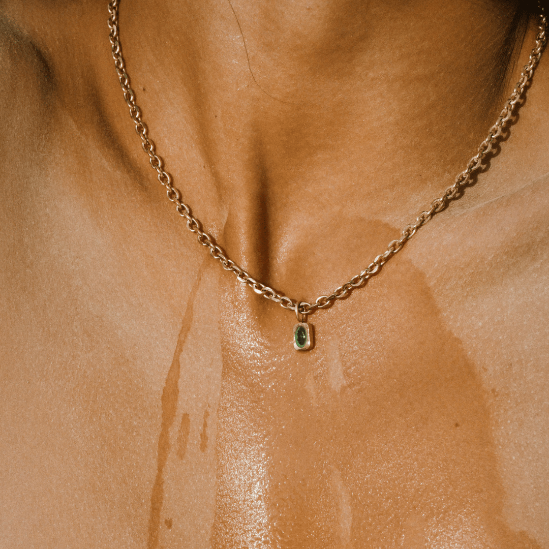 Zaria Necklace in Gold - Cadena Jewellery