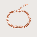 Bella Bracelet in Rose Gold - Raena Stones