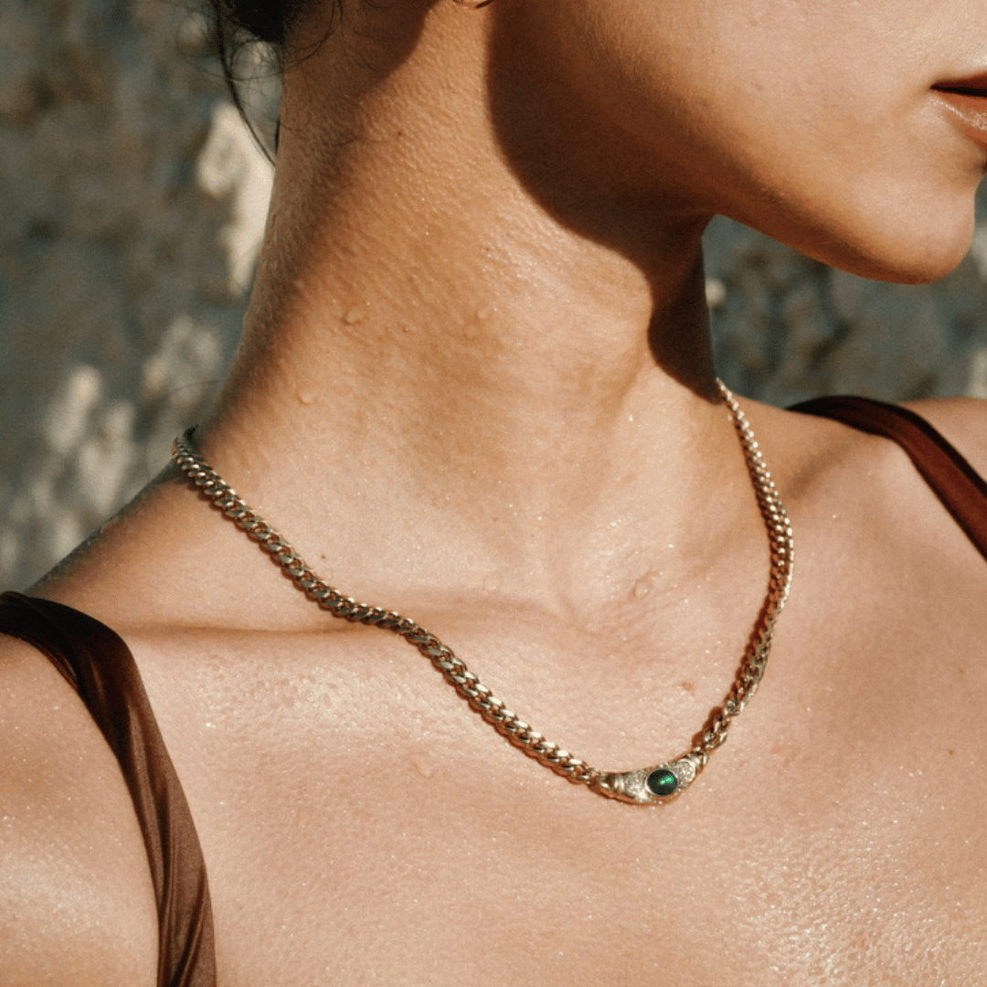 Bella Necklace in Gold - Cadena Jewellery