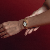 The Raena Watch Gold Ruby