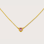 Medina Heart Necklace (Pink) - Cadena Jewellery