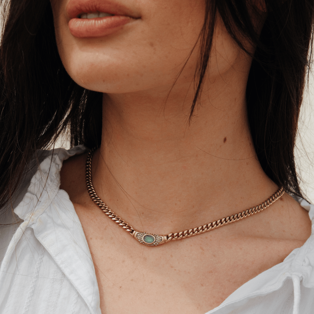 Bella Necklace in Gold - Cadena Jewellery