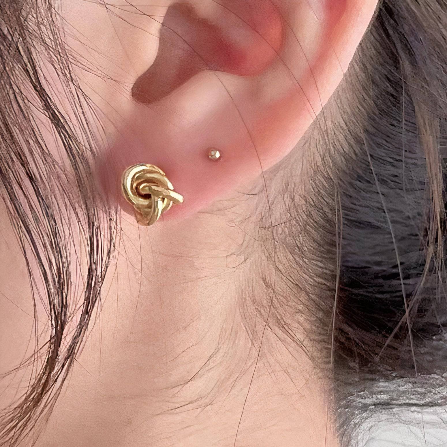 Timeless Knot Earrings - Cadena Jewellery