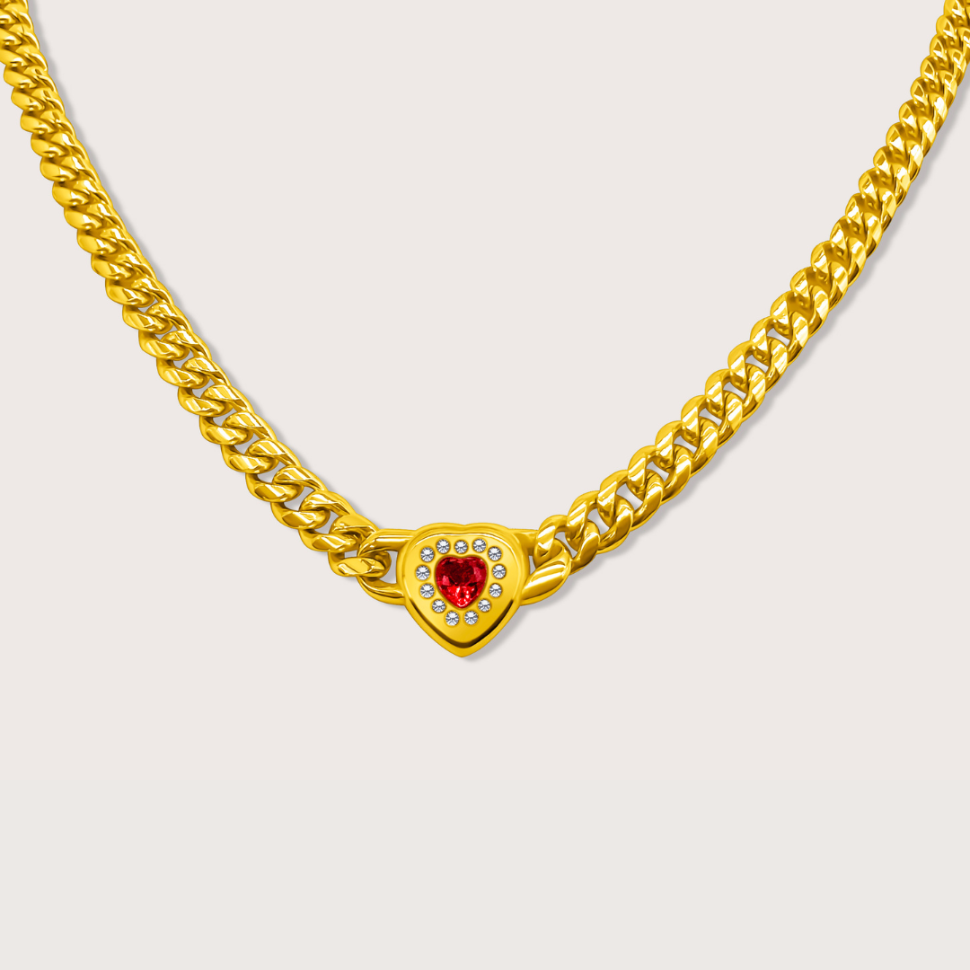 Bella Heart Necklace - Cadena Jewellery