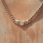 Bella Necklace Rose Quartz - Cadena Jewellery