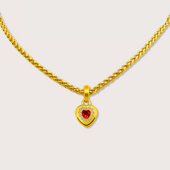 Heart Vintage Necklace - Cadena Jewellery