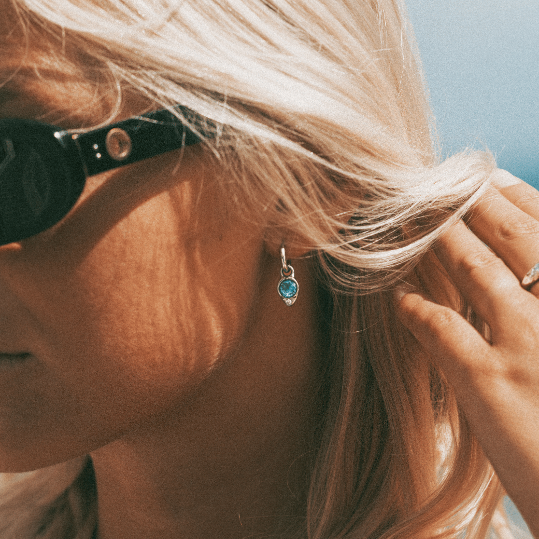Carissa Earrings in Silver - Cadena Jewellery
