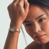 The Raena Watch Gold Ruby