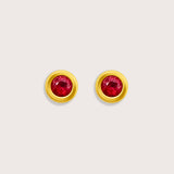 Simple Stud in Red