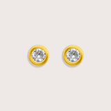 Simple Stud in White