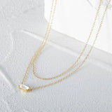 Elowen Layered Necklace - Cadena Jewellery