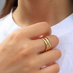 Double Ring - Cadena Jewellery
