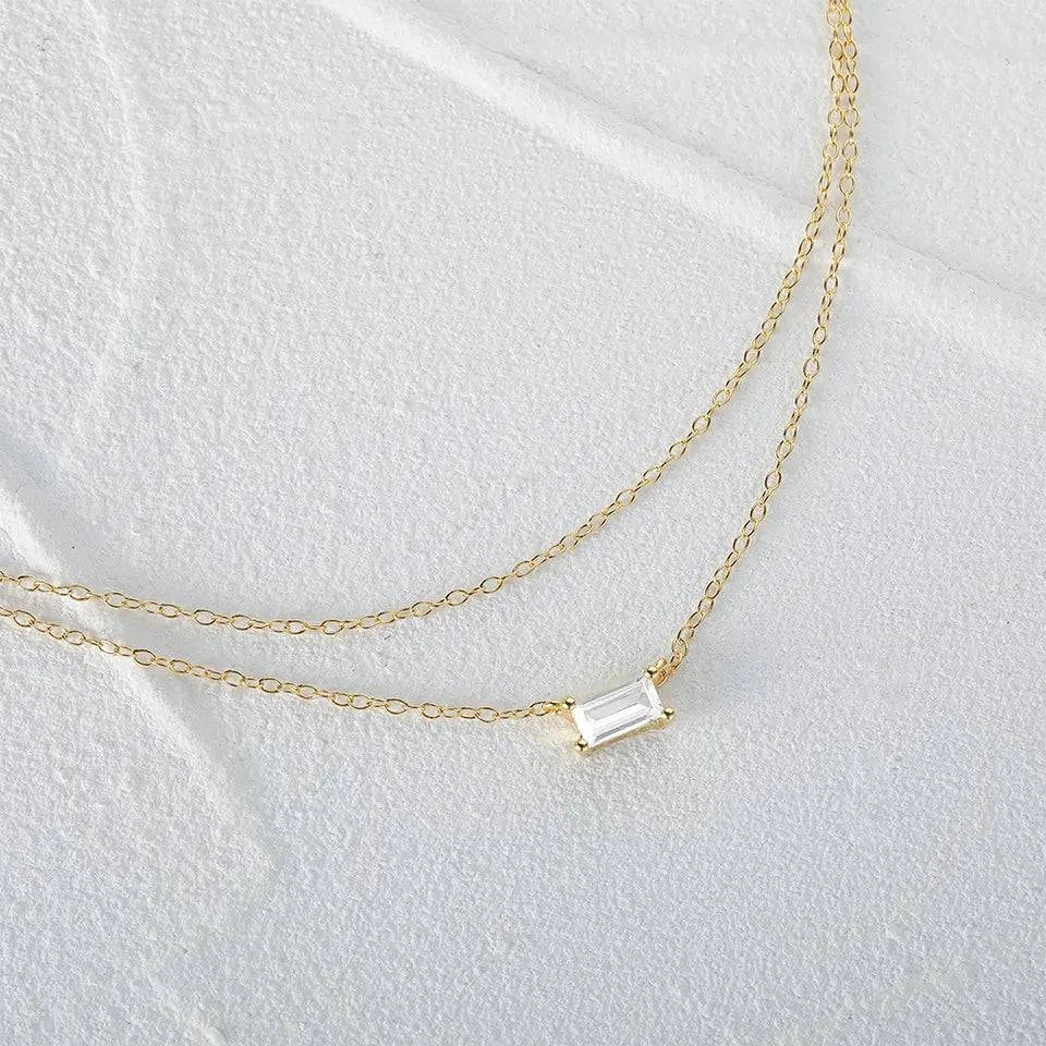 Elowen Layered Necklace - Cadena Jewellery