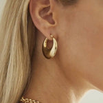 Crescent Earrings - Cadena Jewellery
