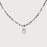 ‍Free Zaria Necklace in Silver - Raena Stones