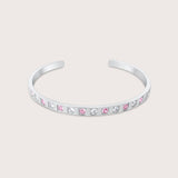 Monica Bangle in Silver