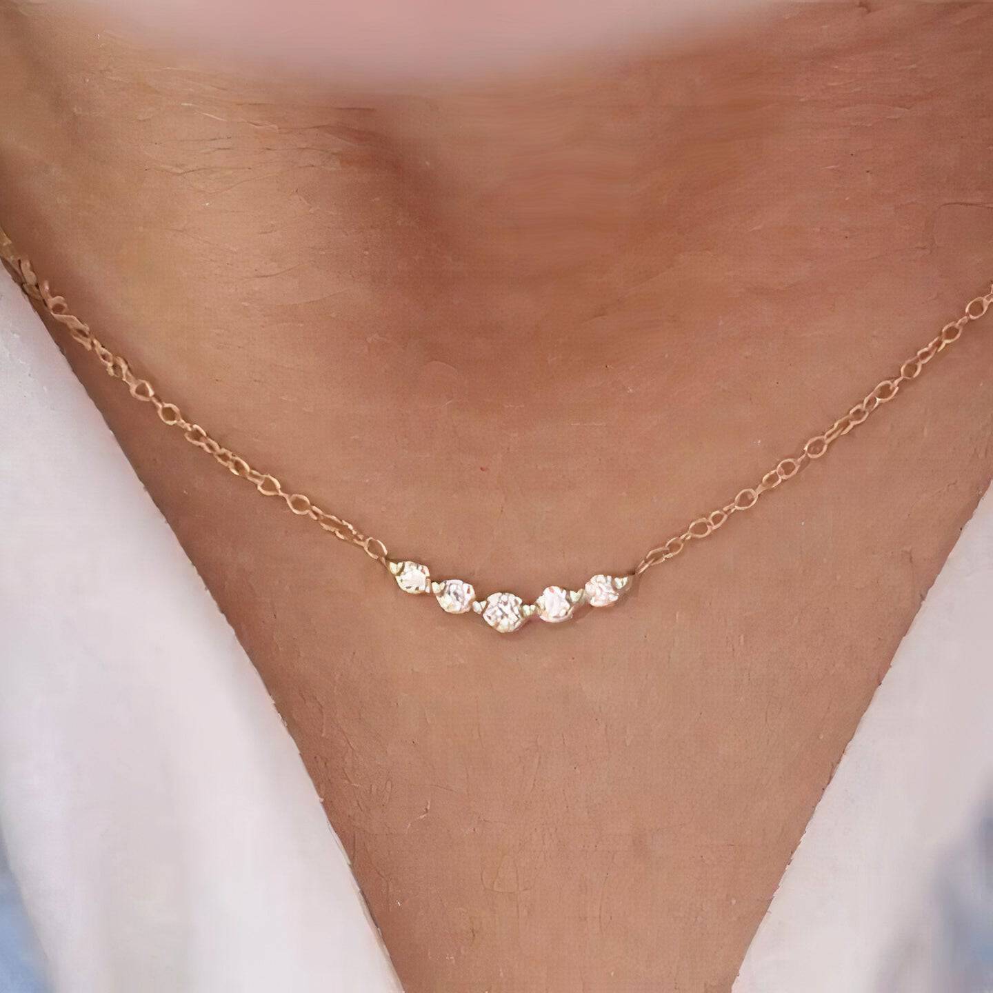Ophira Diamond Necklace - Cadena Jewellery