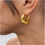 Crescent Earrings - Cadena Jewellery