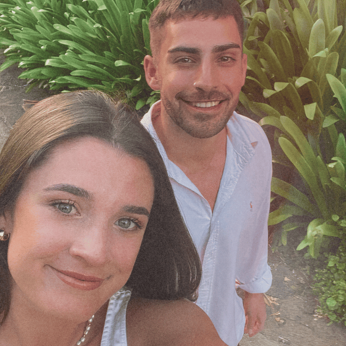 Jake and Rachael, the founders of Raena Stones