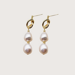 Pearl Drop Earrings - Cadena Jewellery