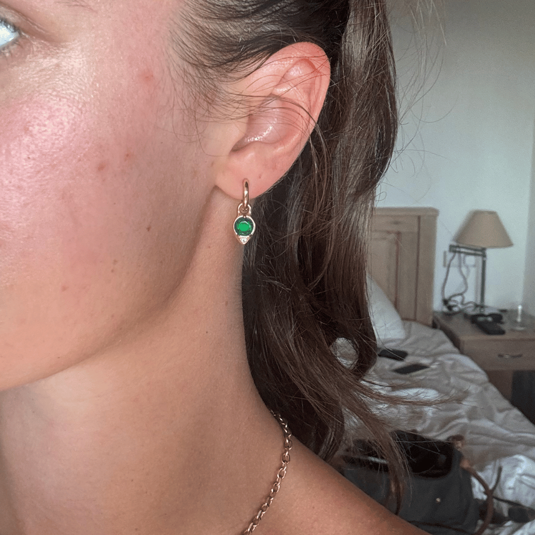 Carissa Earrings in Gold - Cadena Jewellery