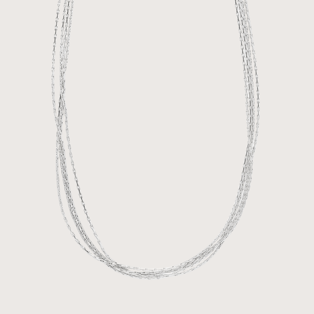 4 Layered Thread Necklace - Cadena Jewellery