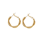 Essential Twisty Hoop - Cadena Jewellery